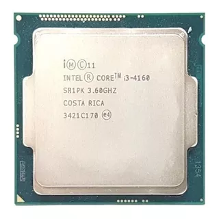 Processador Gamer Intel Core I3-4160 Bx80646i34160  De 2 Núcleos E  3.6ghz De Frequência Com Gráfica Integrada