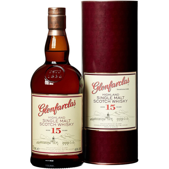 Glenfarclas 15 Años Single Malt Scotch Whisky 46% Estuche