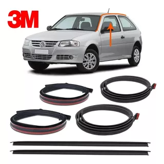 Gotero Moldura 3m Techo X2 Vw Gol G3 G4 Power 3p 2000 / 2014