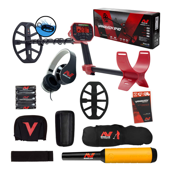 Detector De Metales Minelab Vanquish 540 Kit Completo