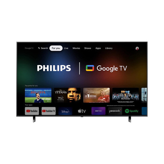  Pantalla Philips 75 Pulgadas 4k Uhd Smart Tv 75pul7552/f7