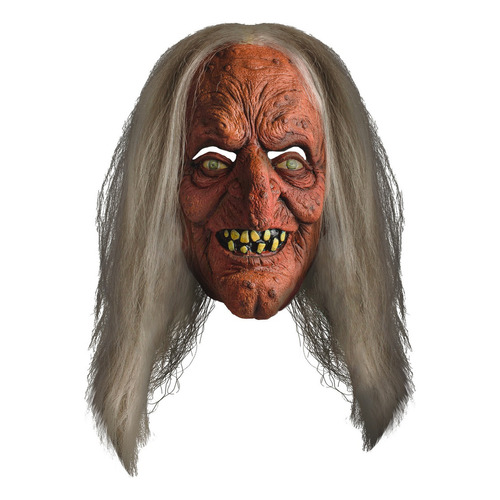 Máscara Bruja Real Heksen Disfraz Halloween Terror Color Café
