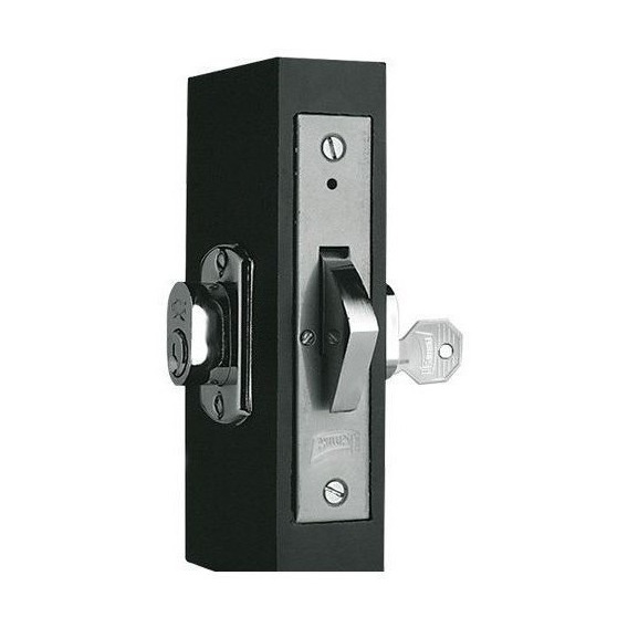 Cerradura P/puerta Corrediza De Aluminio Natural
