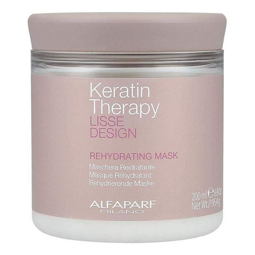 Máscara Hidrantante Alfaparf Keratin Therapy Paso 4 Alisado