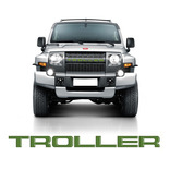 Adesivo Grade Troller T4 2015/2021 Emblema Frontal Verde