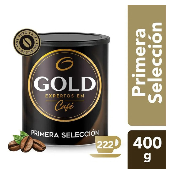 Cafe Gold Primera Seleccion Tarro De 400g