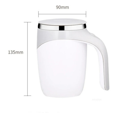 Caneca Térmica De Aço Inox Mixer Magnético 380ml Com Tampa