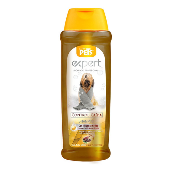 Shampoo Expert Para Perro Control Caida 500 Ml Fancy Pets Fragancia Cacao Tono de pelaje recomendado Claro