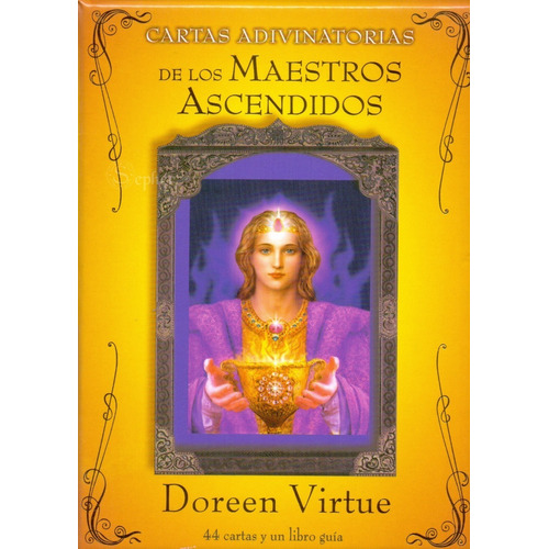 Cartas Adivinatorias De Los Maestros Ascendidos de Doreen Virtue Ediciones Guy Trédaniel 