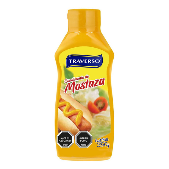 Mostaza Traverso 350 G