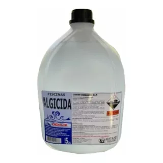 Alguicida Piscina Bidon 5 Lts Anti Algas Y Anti Musgos