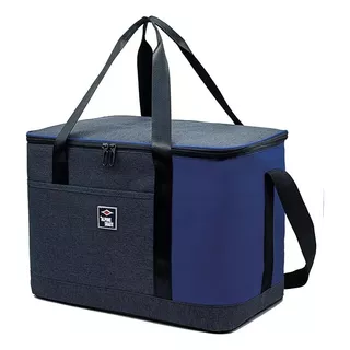 Bolso Lunchera Termica Alpine Skate Conservadora Camping Color Azul Liso