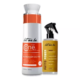 Kit Cauterização E Spray Duo Efeito Liso E Proteção Térmica