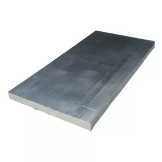 Chapa Aluminio 20cm X 25cm X 3/8  (9,52mm) Liga 5052f