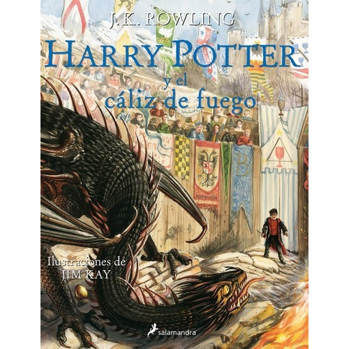 Harry Potter Y El Caliz Del Fuego / Ed. Ilustrada/ Tapa Dura