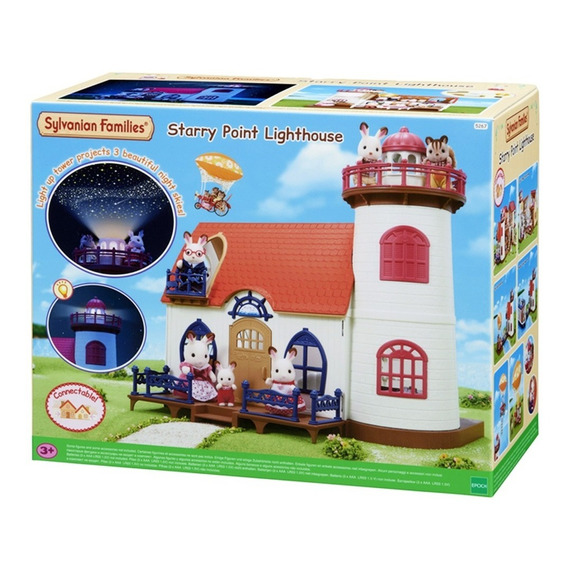 Juego Sylvanian Families Faro De Luz Casa + Objetos Febo