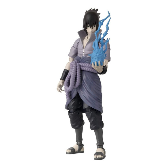 Muñeco Original Anime Heroes Uchiha Sasuke Naruto 15cm Febo