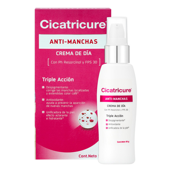 Nueva Cicatricure Anti-manchas Crema De Día Factor 30 X 50gr Tipo De Piel Con Manchas Volumen De La Unidad 50 Ml