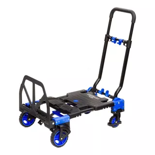 Carrito De Mano Synergy Plegable Multifuncional Carga 120 Kg