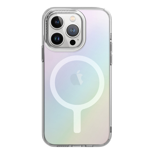 Carcasa Para iPhone 15 Pro Max - Marca Uniq Modelo Lifepro Xtreme - Compatible con Magsafe Color Iridescente