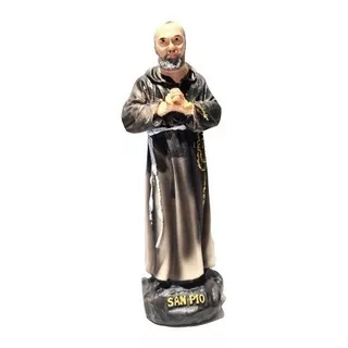 Padre Pio, Estatuilla De San Pio Santos 16cm 
