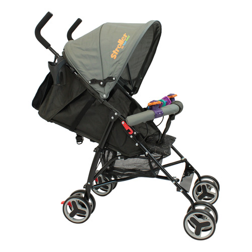 Carriola De Bastón Plegable Para Bebe Kool Baby Car-104 Gris