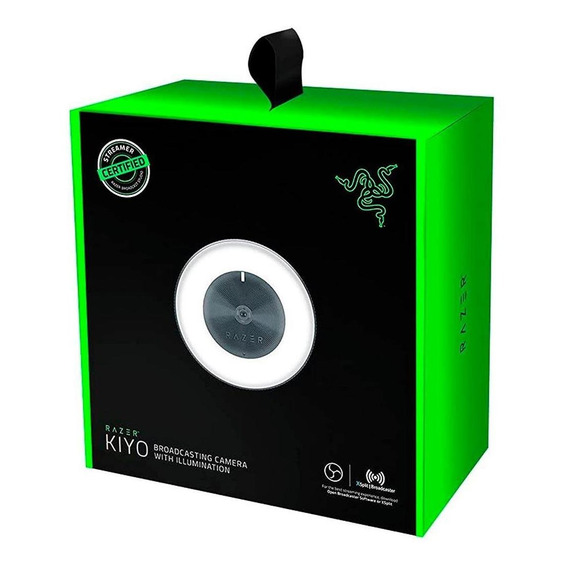 Camara Razer Kiyo Streaming Ring Light Fhd 1080p Usb-black
