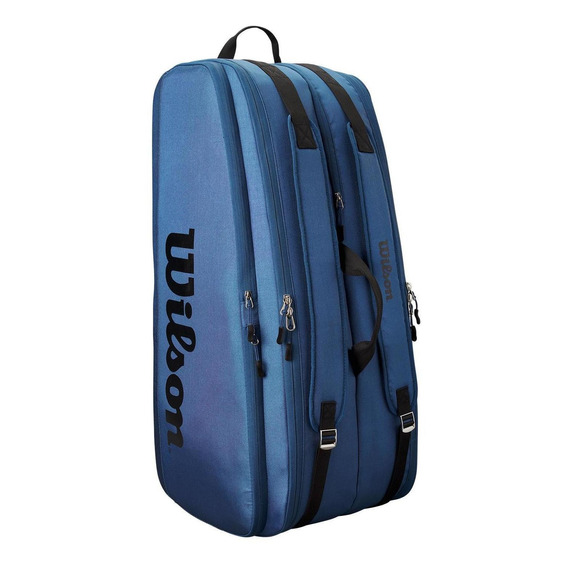 Bolso Raquetero De Tenis Wilson Ultra V4 Tour 12pk Color Azul marino