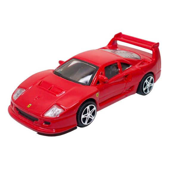 Autitos De Coleccion Ferrari  Burago F40 Competizione Rojo
