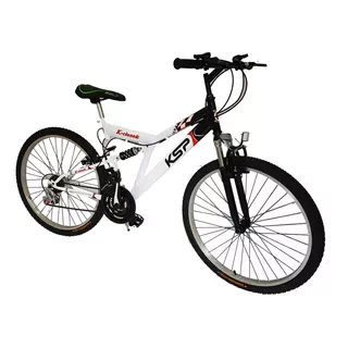 Mountain Bike Kelinbike B26ts8 18  18v Frenos V-brakes Cambio Tough Color Blanco/negro/rojo Con Pie De Apoyo  