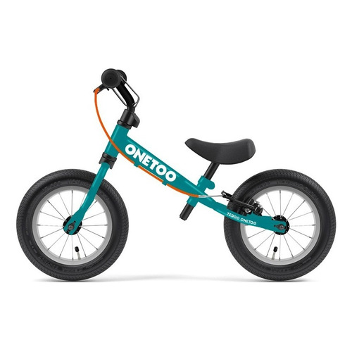 Bicicleta Aprendizaje Sin Pedales Yedoo Onetoo Aro 12 Niños Color Teal Blue