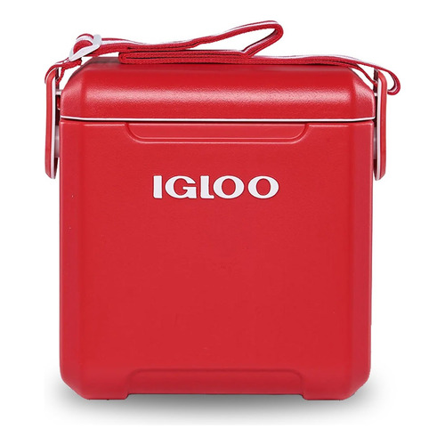 Hielera Igloo Ta Too Cooler 11 Qt 14 Lata Correa Ajustable P Color Rojo