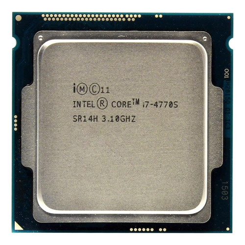 Procesador gamer Intel Core i7-4770S CM8064601465504  de 4 núcleos y  3.9GHz de frecuencia con gráfica integrada