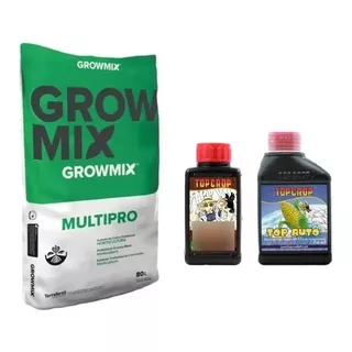 Grow Mix Multipro 80 Lt  Top Crop Deeper 100 Top Auto 250 Ml