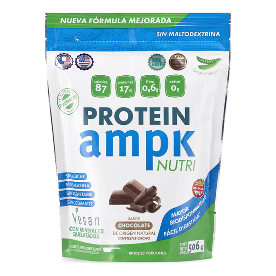 Ampk Protein Suplemento Dietario Proteina Vegana Chocolate