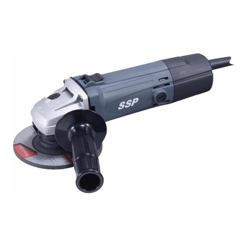 Amoladora angular Makita SSP MGA90B color gris 540 W 220 V + accesorio