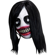 Máscara De Látex J. The Killer Creepy Pasta Terror Halloween