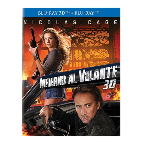 Infierno Al Volante Blu Ray 3d + Blu Ray Película Nuevo
