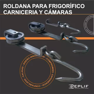 Roldana Para Frigorífico Carniceria Camara Frigorifica