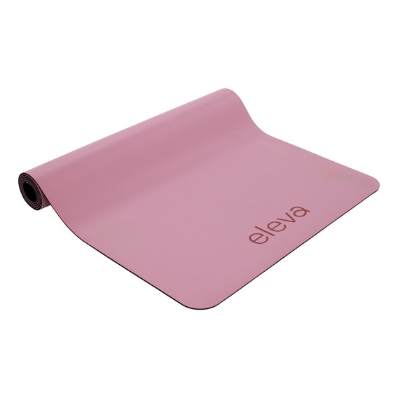 Tapete Para Hacer Ejercicio Eleva Yoga Premium Pilates Color Rosa