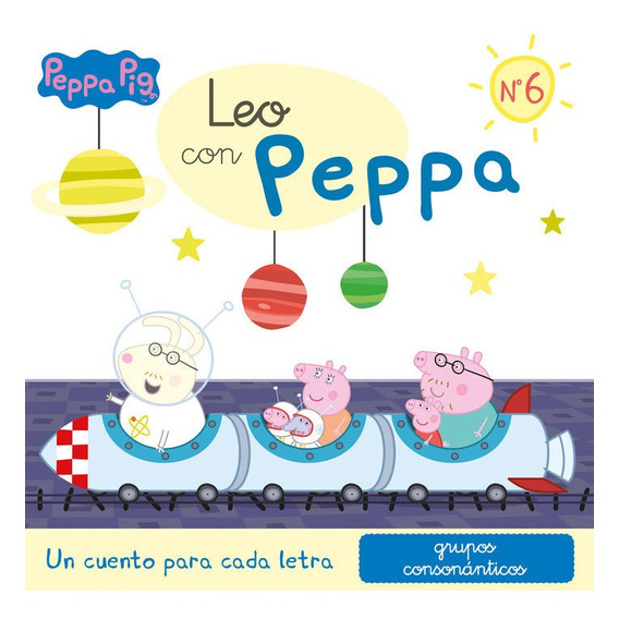 Un Cuento Para Cada Letra: Grupos Consonãâ¡nticos (leo Con Peppa Pig 6), De Hasbro,. Editorial Beascoa, Tapa Blanda En Español