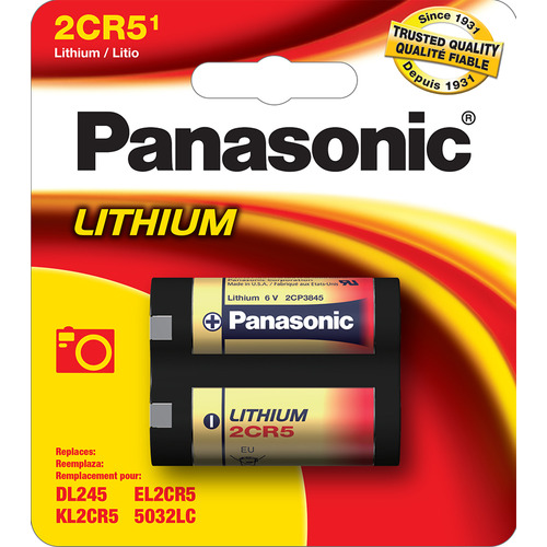 2CR5 Panasonic 6v Blister Con 1 Unidad 1600mah