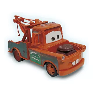 Mate Cars Auto A Radio Control Tow Mater Pixar Orig. Ditoys Color Marrón
