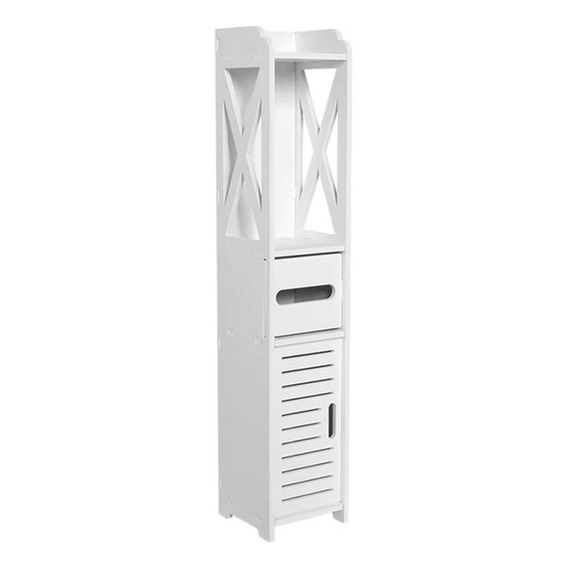 Mueble Organizador De Baño Color Blanco