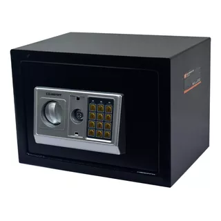 Caja Fuerte Lüsqtoff - Seguridad Digital De Pared - 35cm Color Negro
