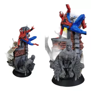 Figura De Acción Spiderman Con Buitre Estatua 