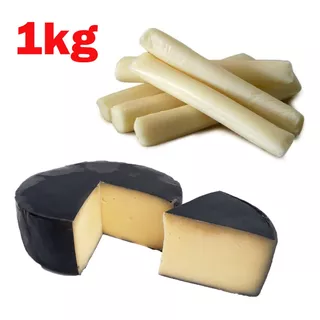 Queijo Parmesão Capa Preta + Mussarela Canastra Kit 1kg