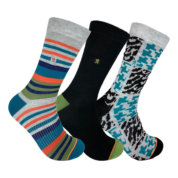 Pack 3 Calcetines Crew Style Bamboo Hombre Enersocks 8096903