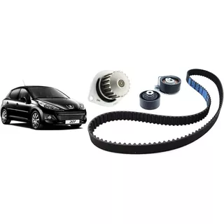 Kit Distribución Peugeot 207 Feline 1.6l 2010 Bomba De Agua