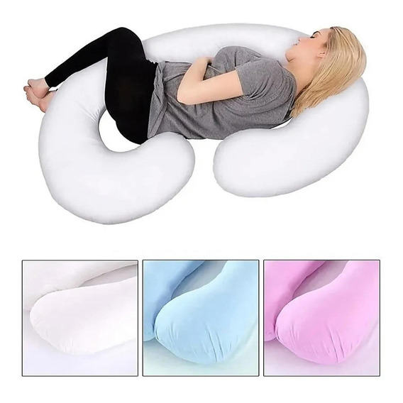 Almohada Para Embarazadas Pre Y Post Parto + Funda De Regalo